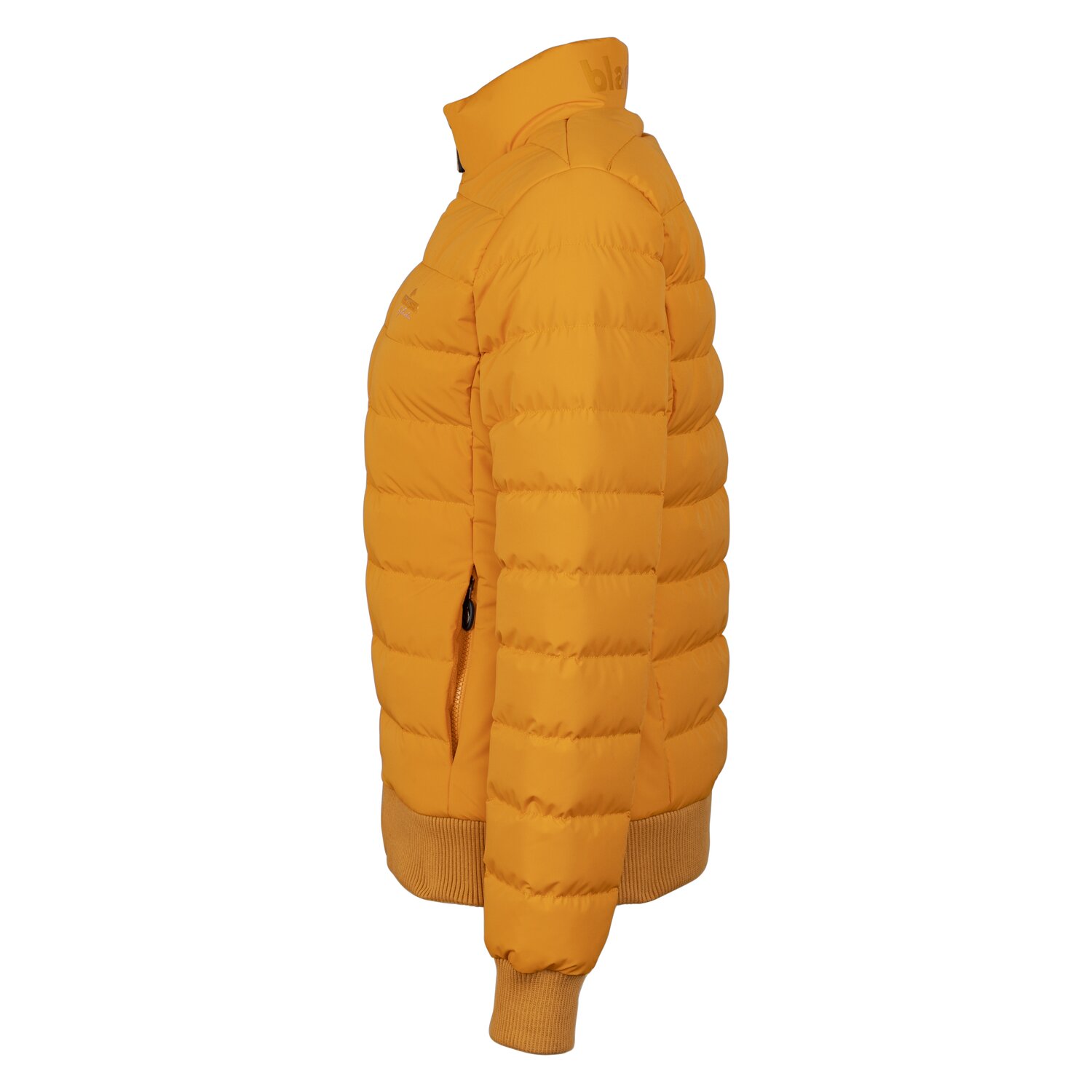 black forest Steppjacke mit Stehkragen  - mustard