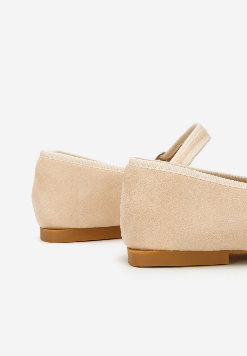 Ballerines femme beige Katianna