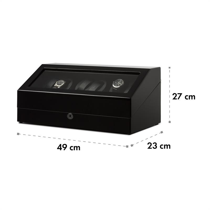 Uhrenbeweger Schaukasten Vitrine 13 Uhren Watch Winder
