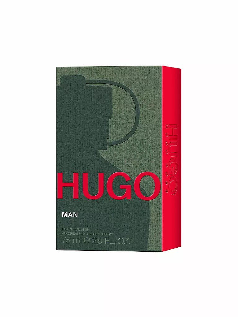 BOSS HUGO Man Eau de Toilette Natural Spray 75ml keine Farbe