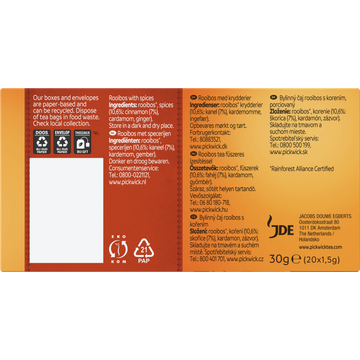 Pickwick Rooibos Original 20 x 1,5 g