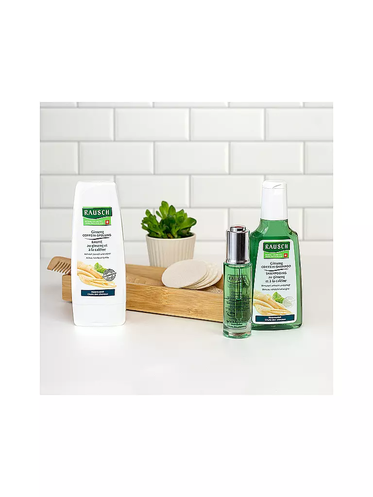RAUSCH Coffein-Shampoo mit Ginseng 200ml keine Farbe