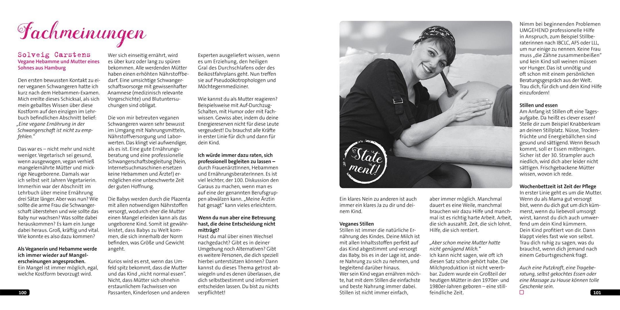 Vegan in anderen Umständen