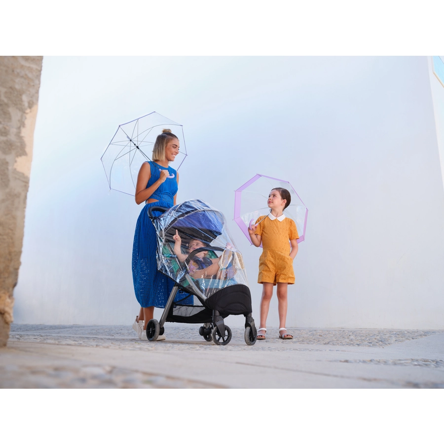 baby jogger Buggy City Tour 2 Everett Green inklusive Sicherheitsbügel und Wetterschutz