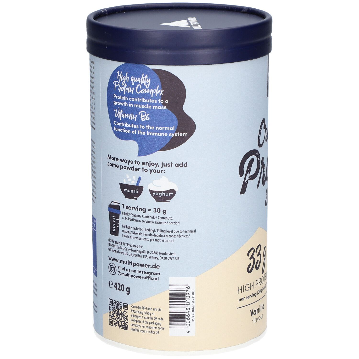 Multipower Creamy Protein Vanille