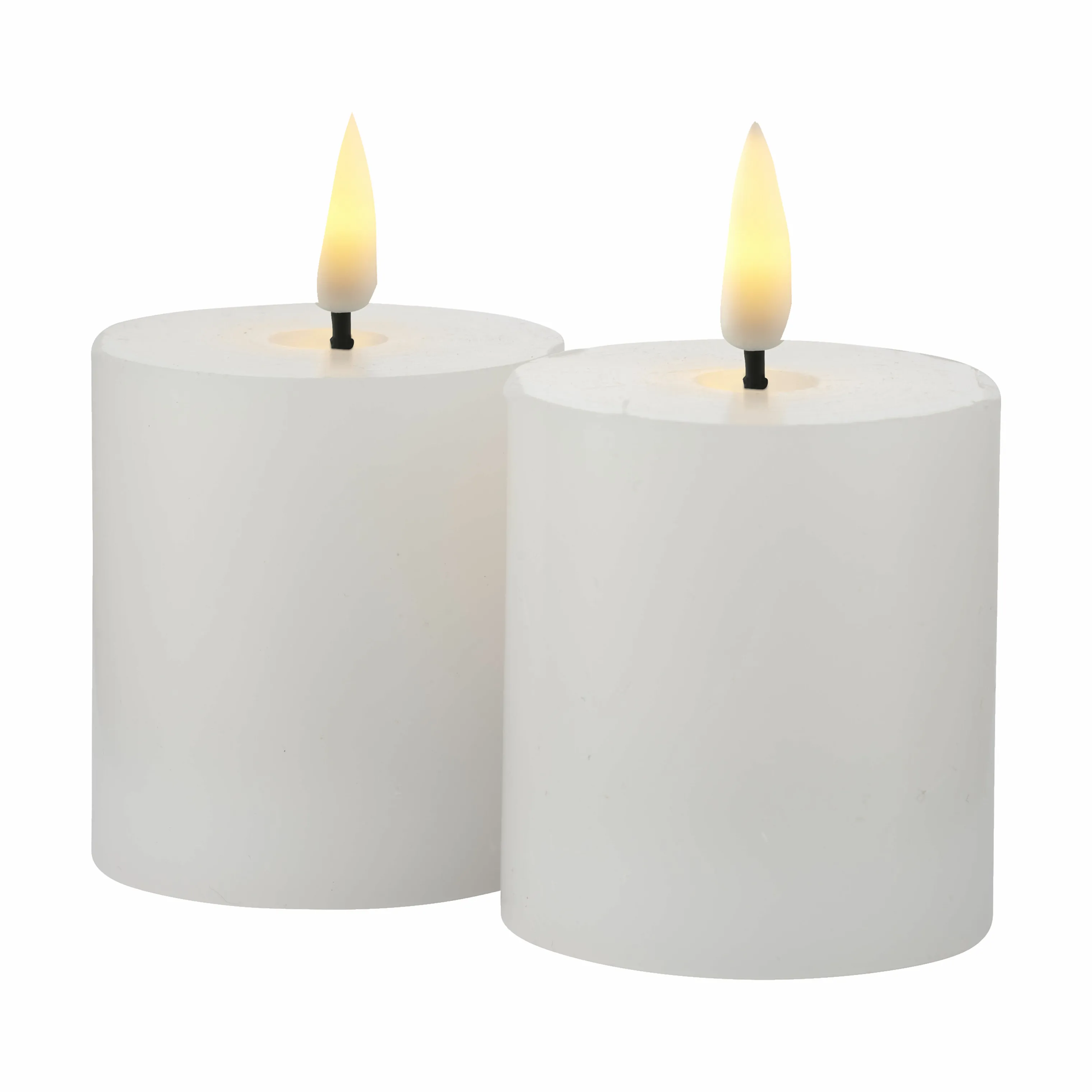 Sirius Sille Mini Genopladelig LED Bloklys - 2 stk.