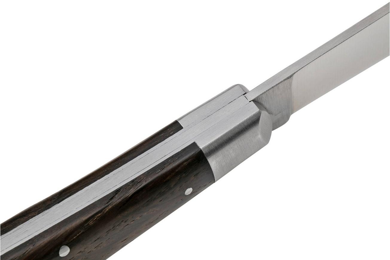 Otter Anchor Knife 172 mL Large Carbon, Smoked Oak, Stainless Anchor, zakmes