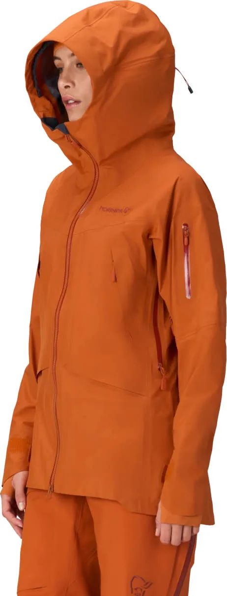 Norrøna Møre Gore-Tex Jacket W'S Gold Flame