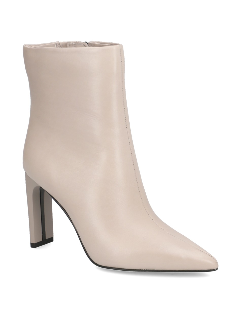 Glattleder Stiefelette