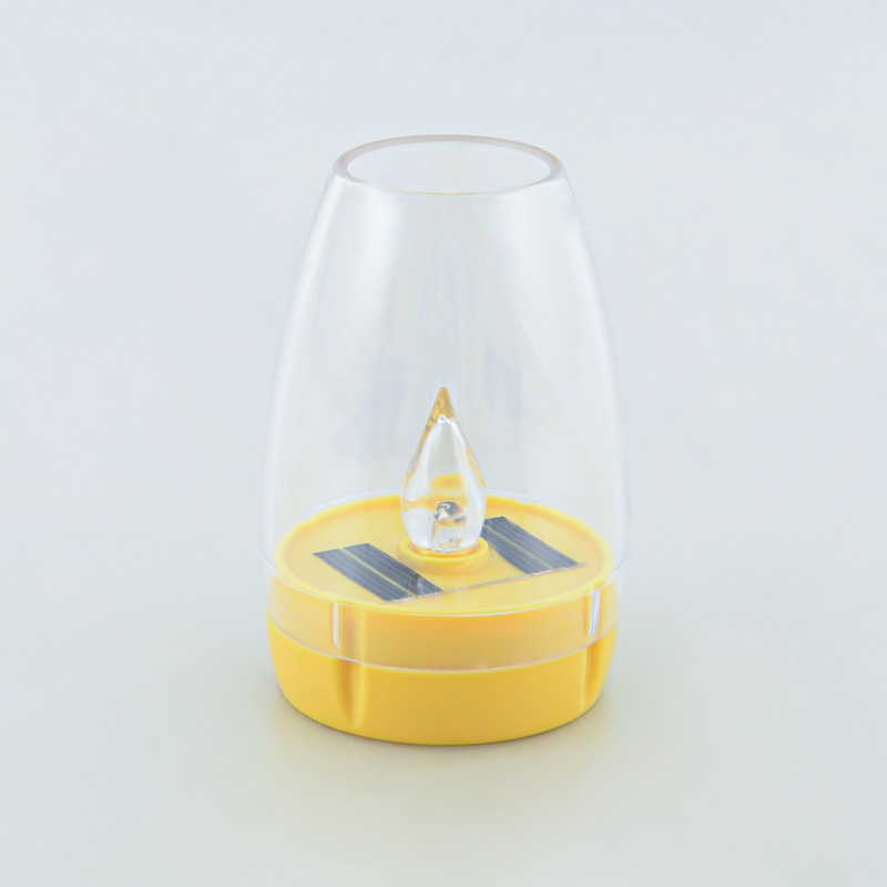 Lampe solaire effet flamme