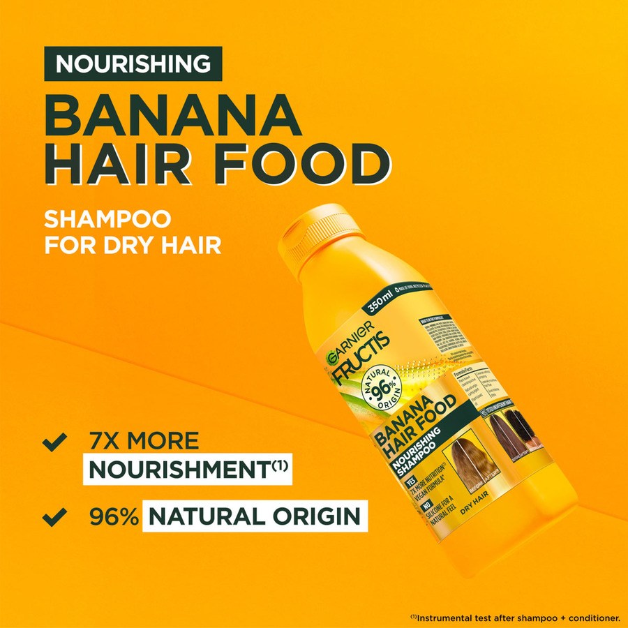 Garnier Fructis Hair Food Banana Shampoo 350ml
