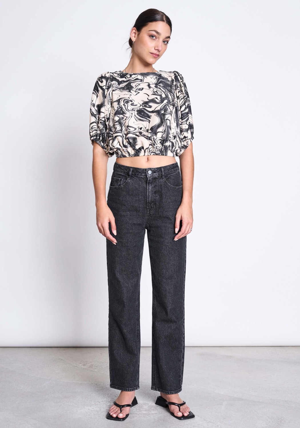 Jan 'n June Bluse Skye Ink Print