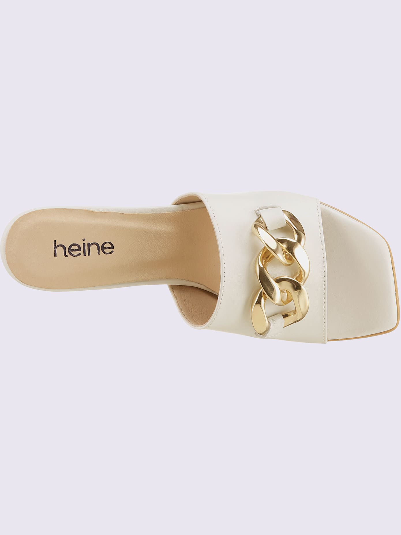 Mules cuir nappa de vache