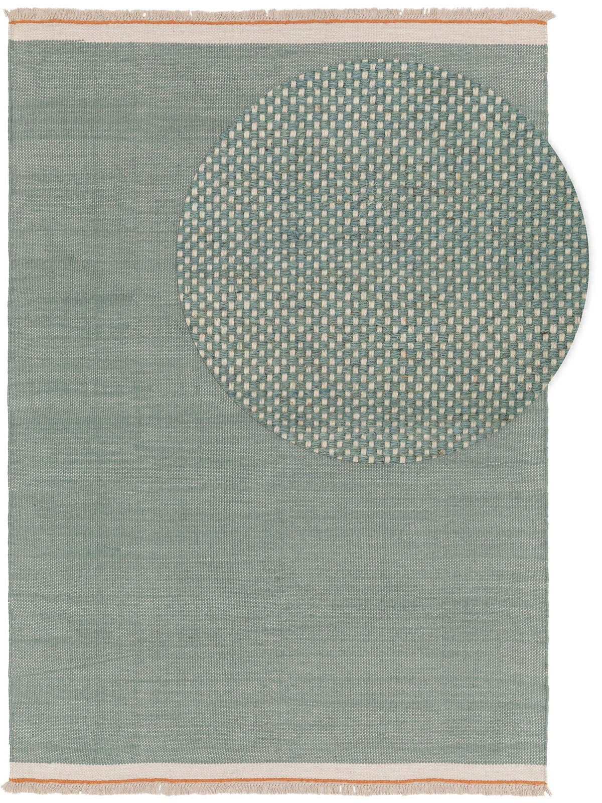 benuta POP Wollteppich KARLA 200 x 300 cm mint