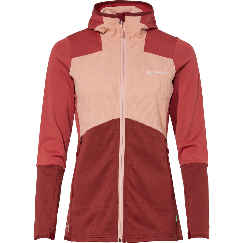 Vaude Damen Monviso Hoodie Grid Fleece Jacke