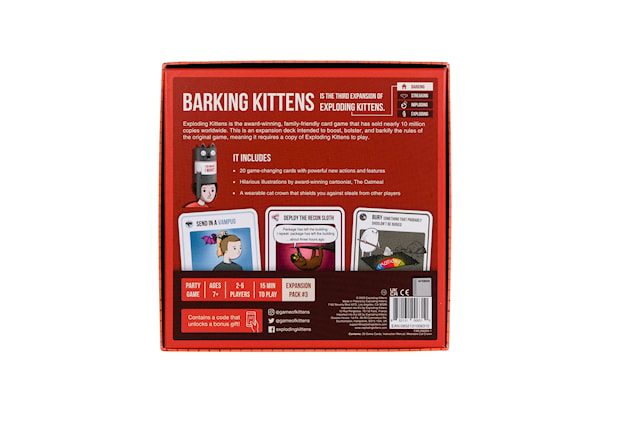Spill Exploding Kittens: Barking Kittens (Expansion) (EN)