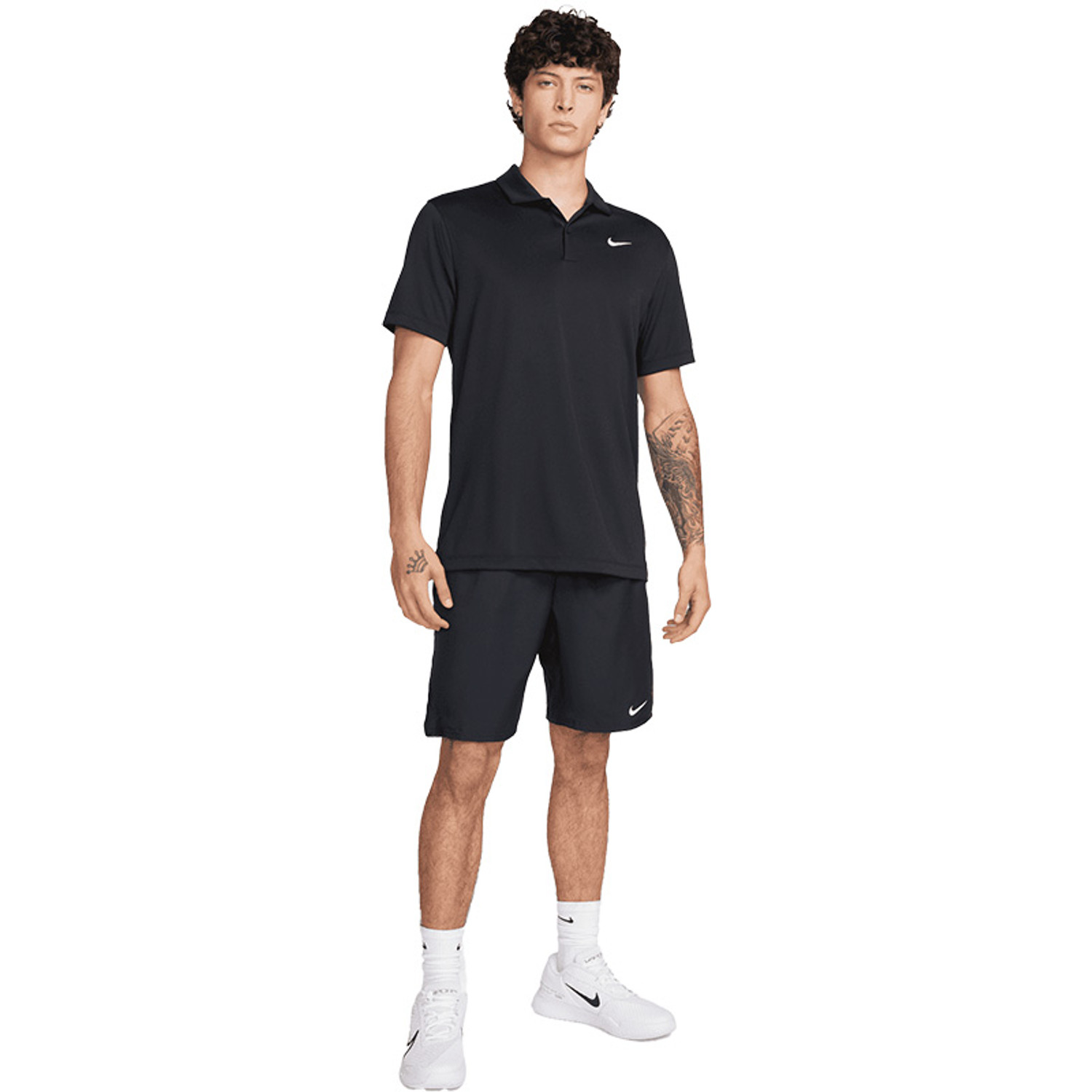 Nike Court Victory Solid Polo 7 Inch Set Heren