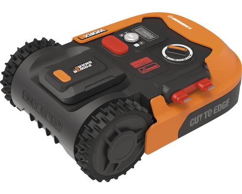 WORX 20V accu robotmaaier Landroid M500 Plus 18 cm/500 m² met app, IPX4 WR165E, incl. installatiemateriaal