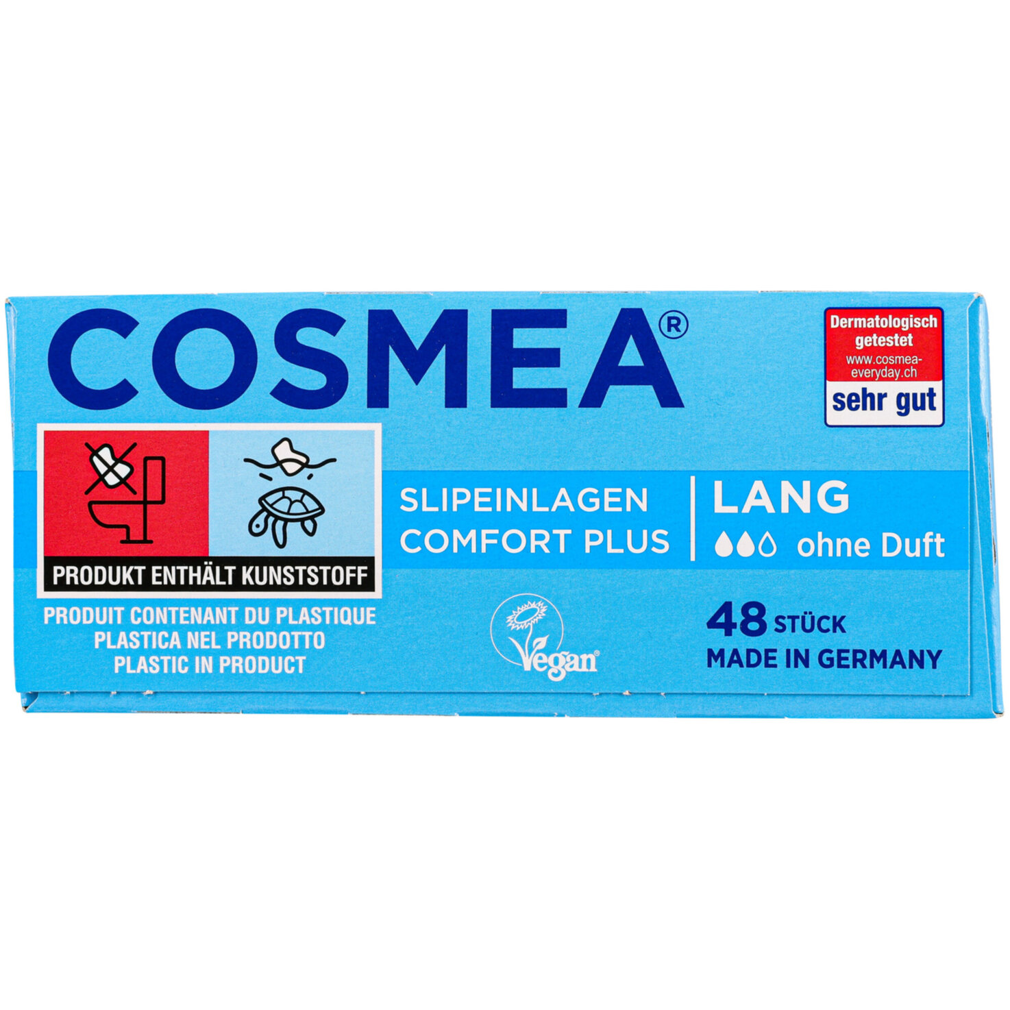 COSMEA Slipeinlagen Lang 48 Stück