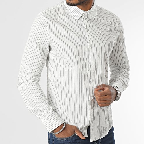 Chemise Manches Longues Blanc