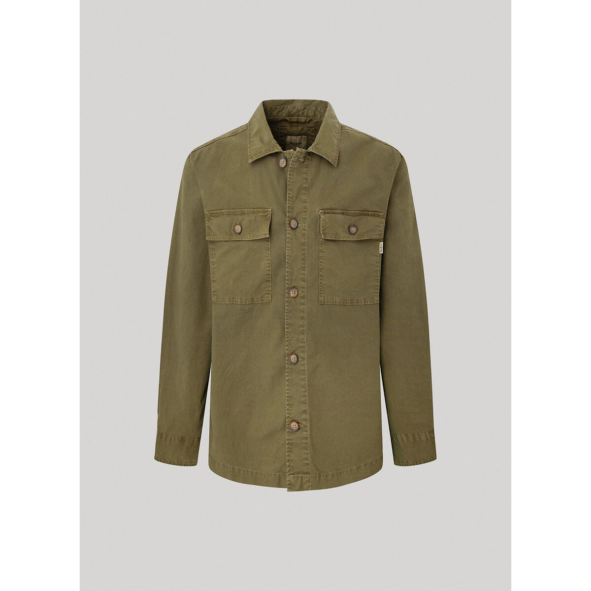 PEPE JEANS<br>Camisa popelina, fechamento com botões