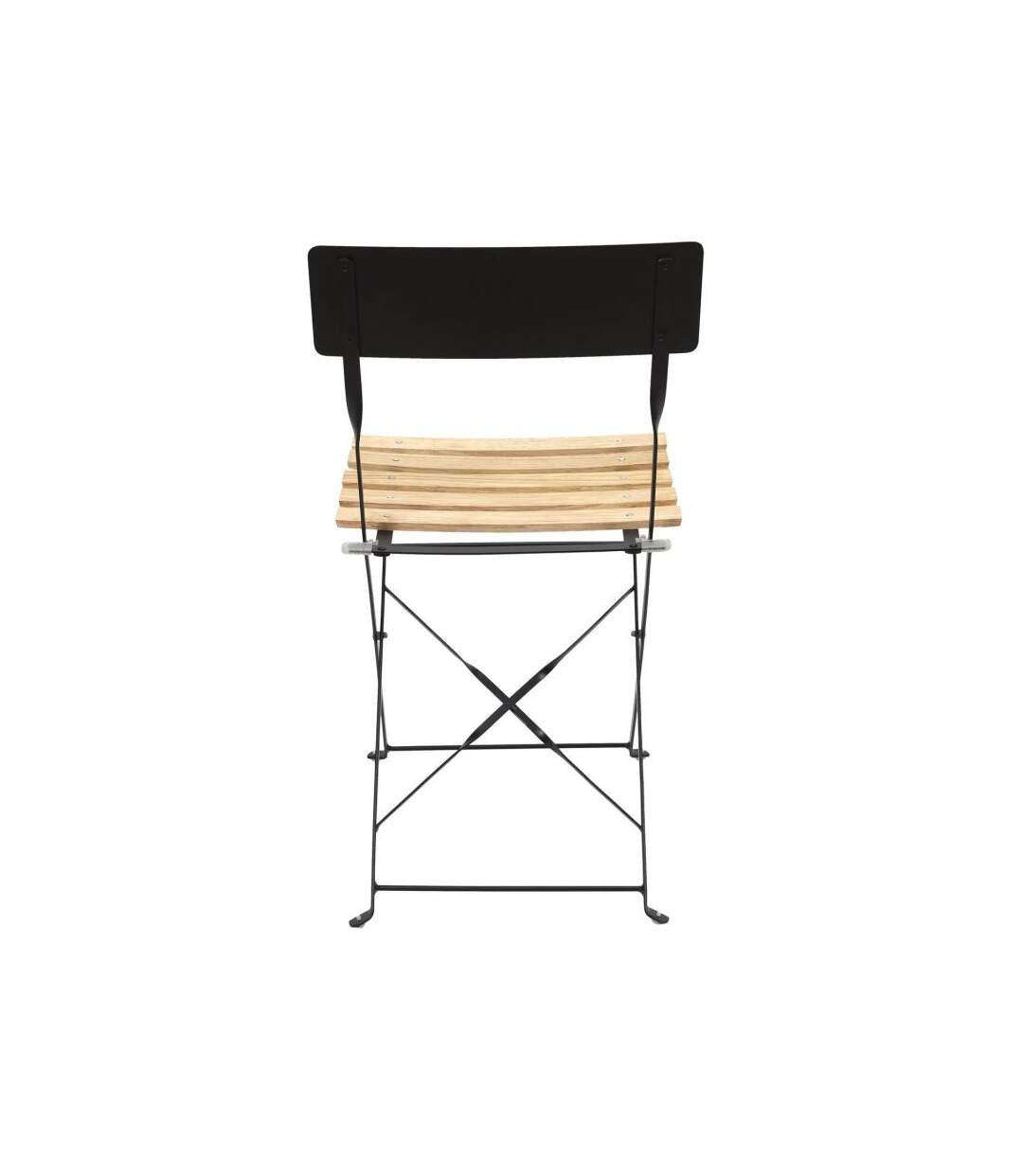 Paris Prix - Lot De 2 Chaises Pliantes bella Vita 81cm Noir