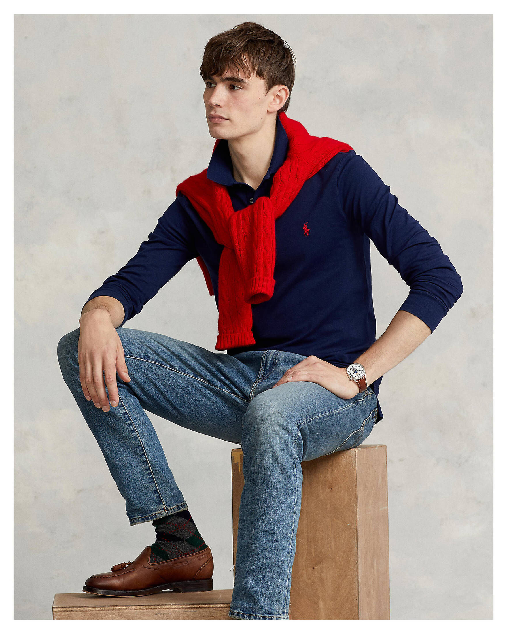 Polo Ralph Lauren| Herren Poloshirt Langarm