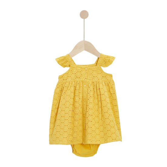 Ensemble Robe + Bloomer   Jaune soleil        de               P'tit bisou