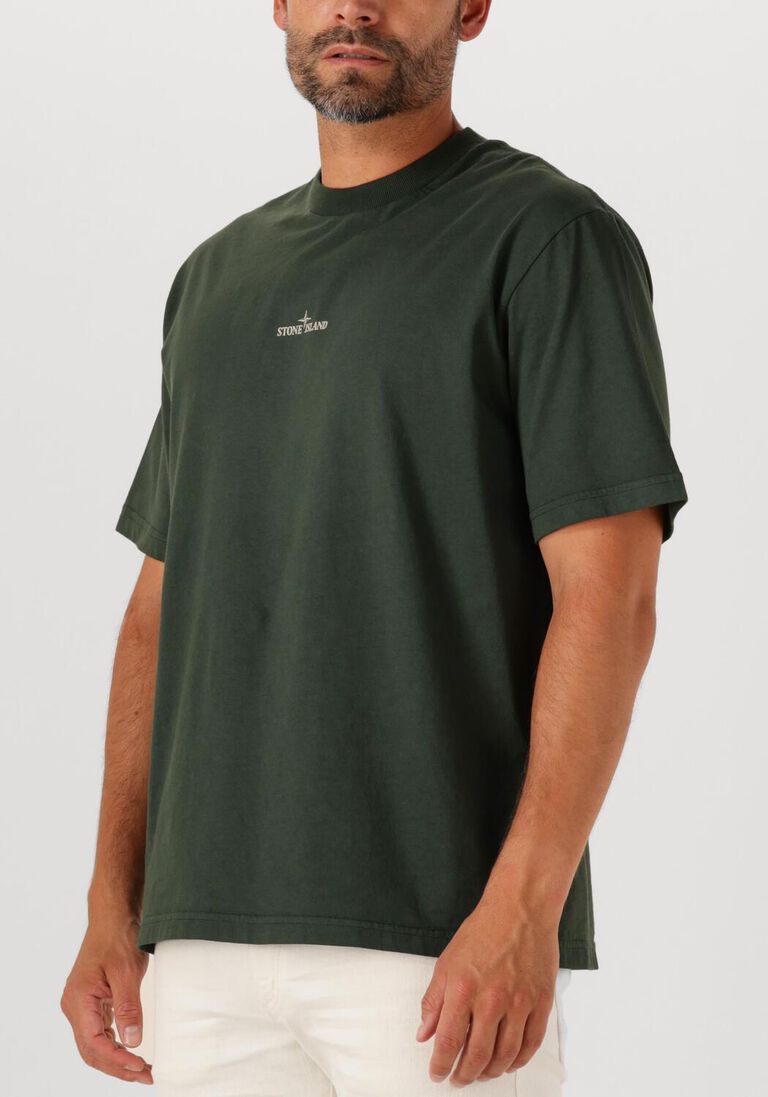 groene stone island t-shirt ss t shirt