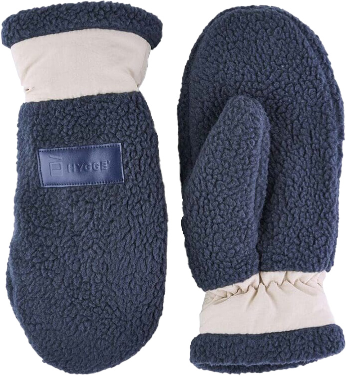 Pile Fleece Mittens 04/Navy
