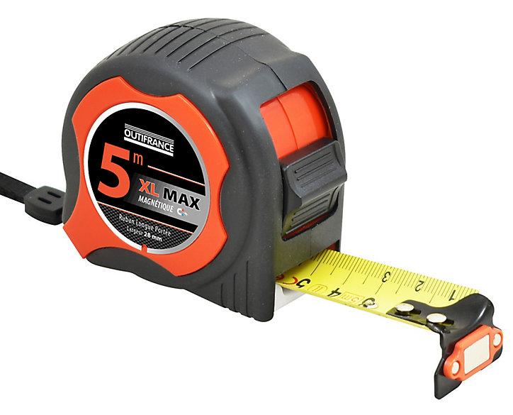 Mètre ruban XL 28 mmx 5 m