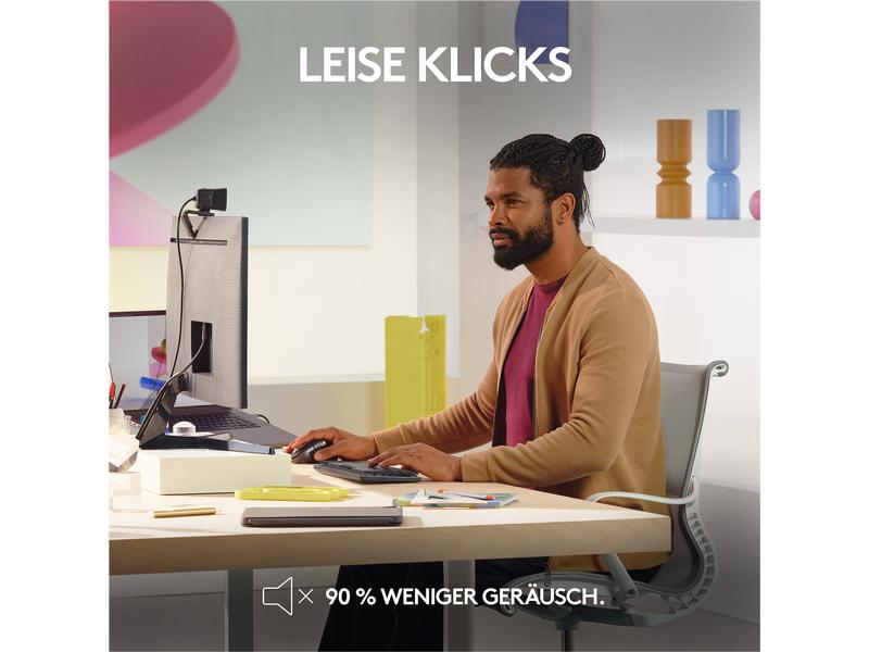 Logitech Maus MX Master 3S for Mac space grey Für Mac optimierte Präzisionsmaus mit «Logitech Flow»-Technologie