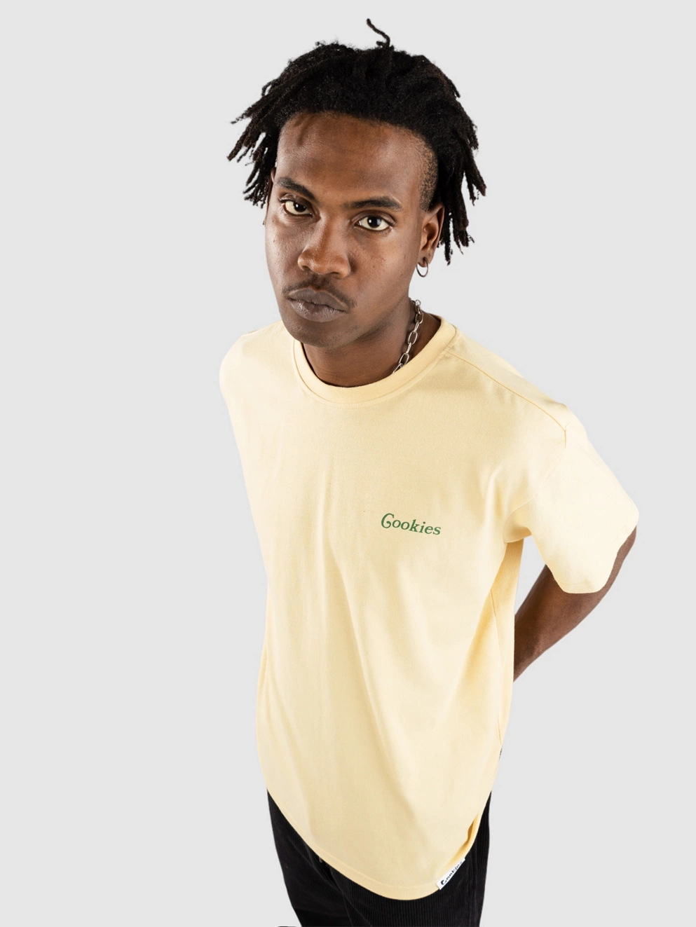 Cookies Smell The Flower T-Shirt cream