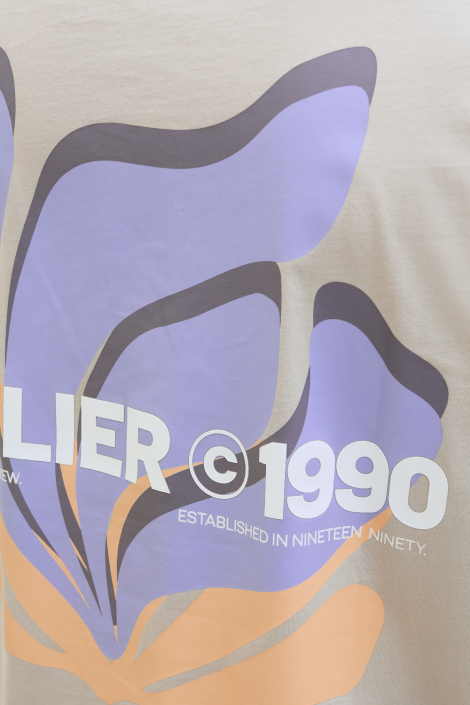 Jack & Jones beige heren t-shirt