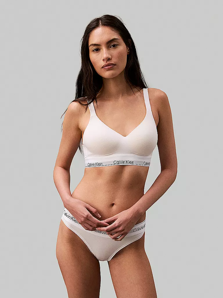 CALVIN KLEIN Bustier - Bralette  weiss