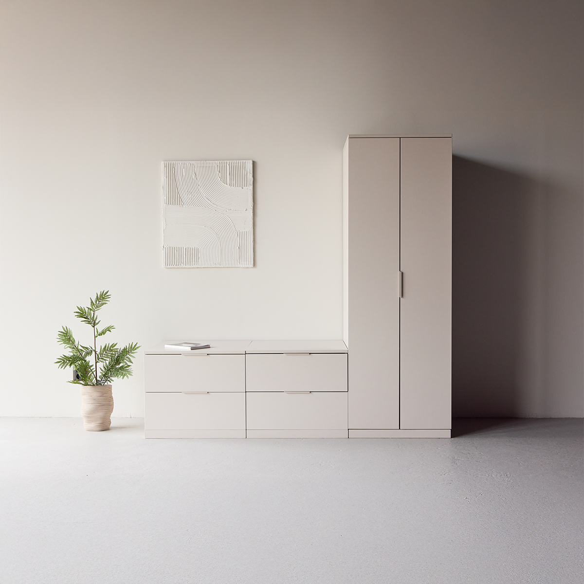 Kledingkast Vesper Beige