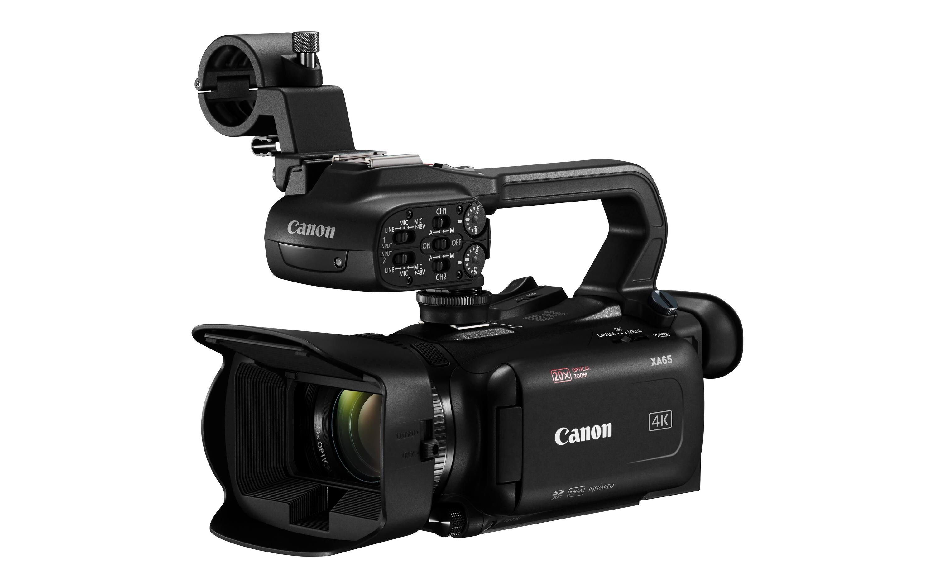 Videokamera XA65<br>4K-Profi-Camcorder mit 1/2.3-Zoll-Typ CMOS-Sensor