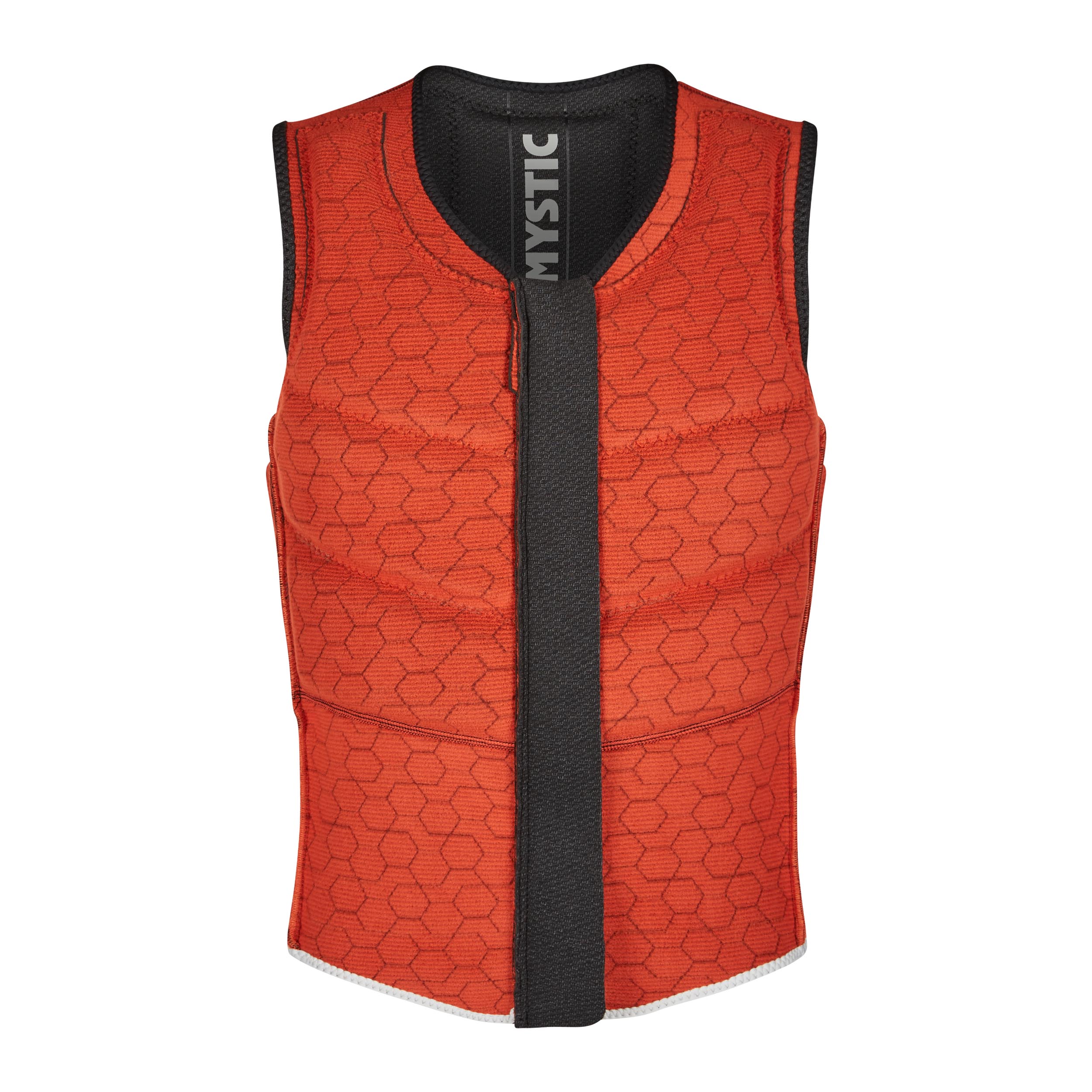 Mystic Foil Impact Vest - F/zip Black