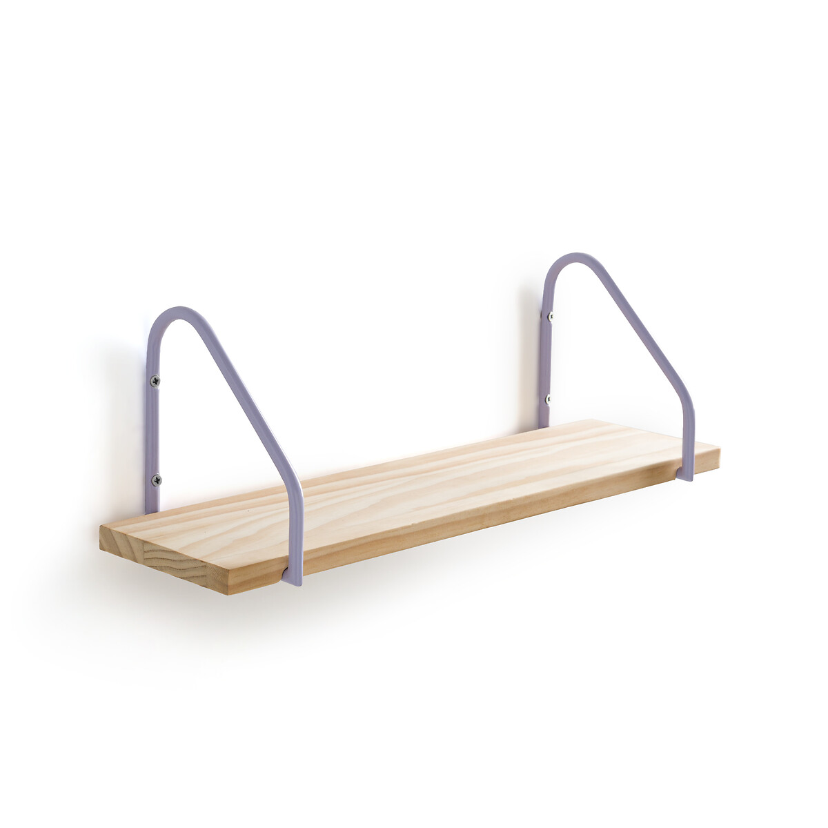 LA REDOUTE INTERIEURS<br>Prateleira de parede em pinho e metal de ferro L50 cm, Vinto