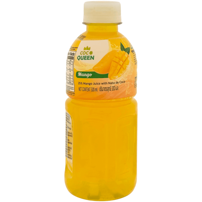 Coco Queen Vruchtensap met nata de coco (Mango) 320ml