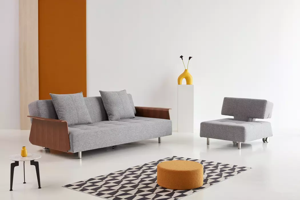 Schlafsofa mit Armlehnen Long Horn Excess