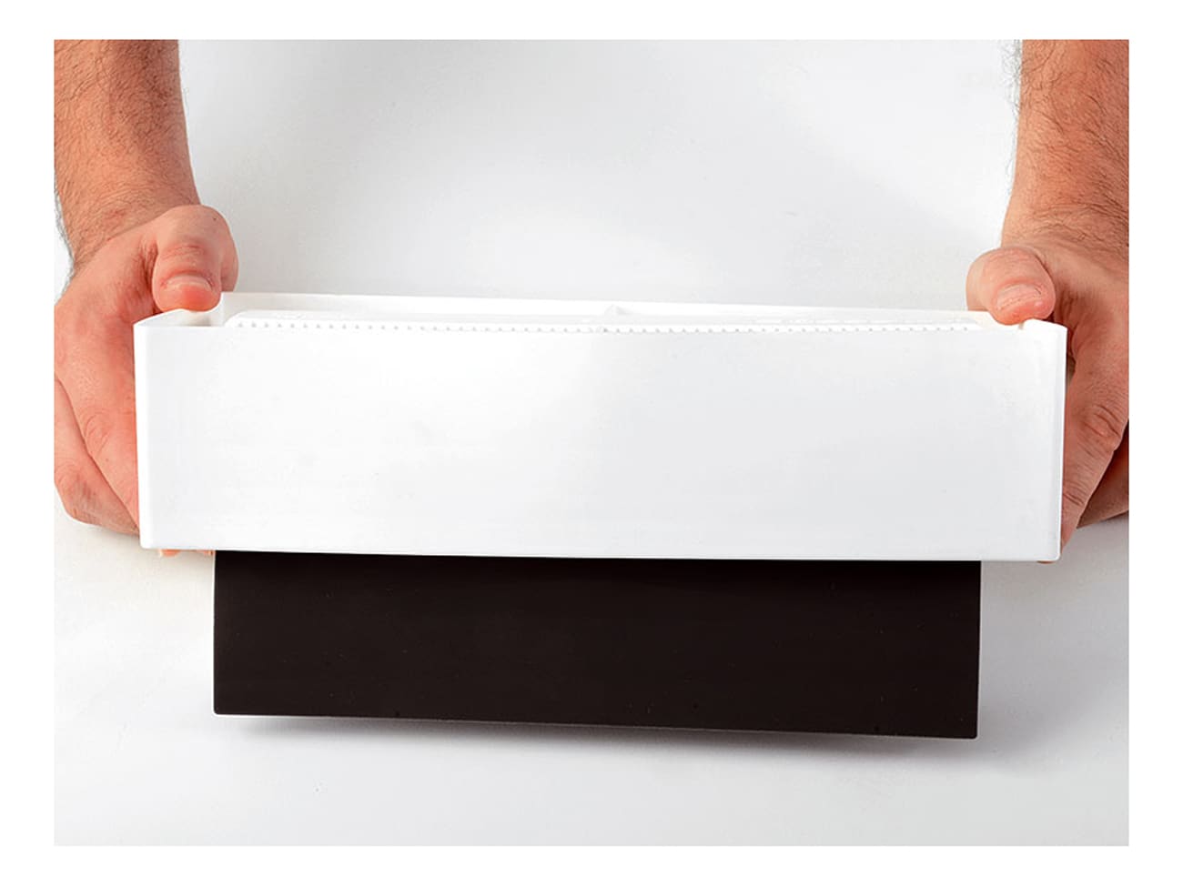 Moule à bûche silicone - Tapis matelassé - 25 x 9 cm - Silikomart