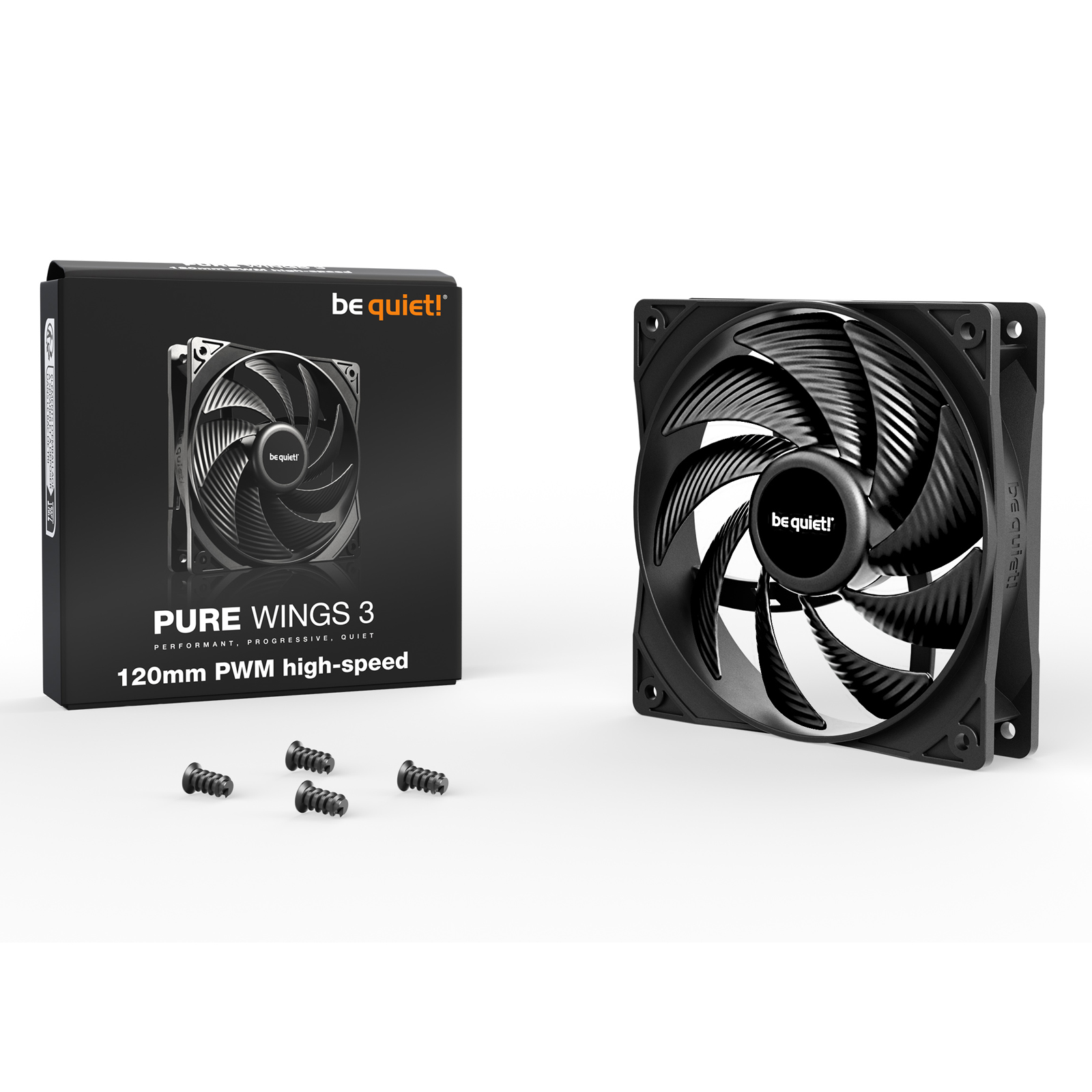 be quiet! Pure Wings 3 120mm PWM high-speed