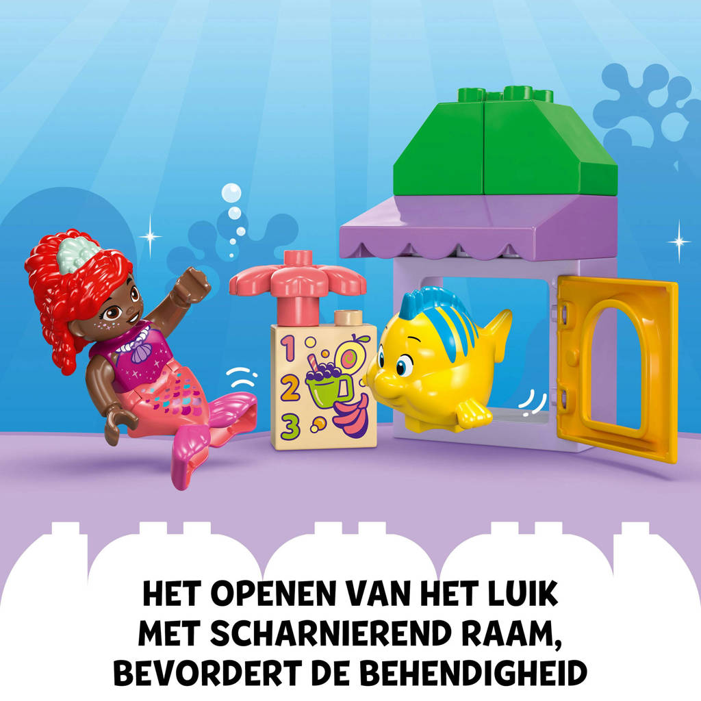 Disney Kraampje van Ariël en Botje Bouwbaar De Kleine Zeemeermin Speelgoed 10420