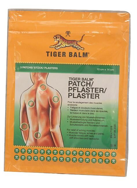 BAUME DU TIGRE - PATCH FROID ANTI DOULEUR X 3
