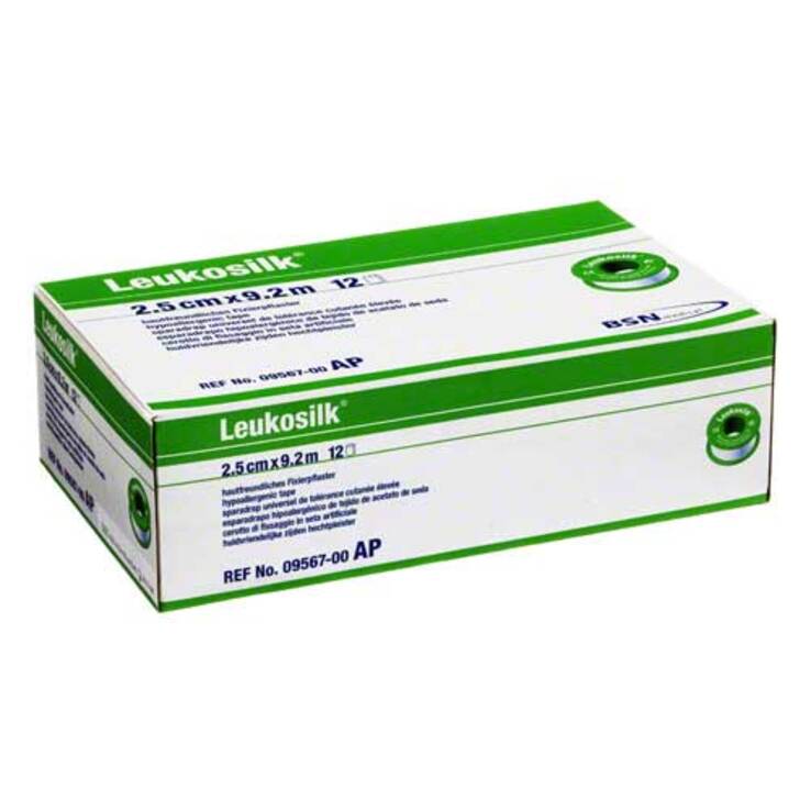 Leukosilk® 2,50 cm x 9,2 m, 12 St