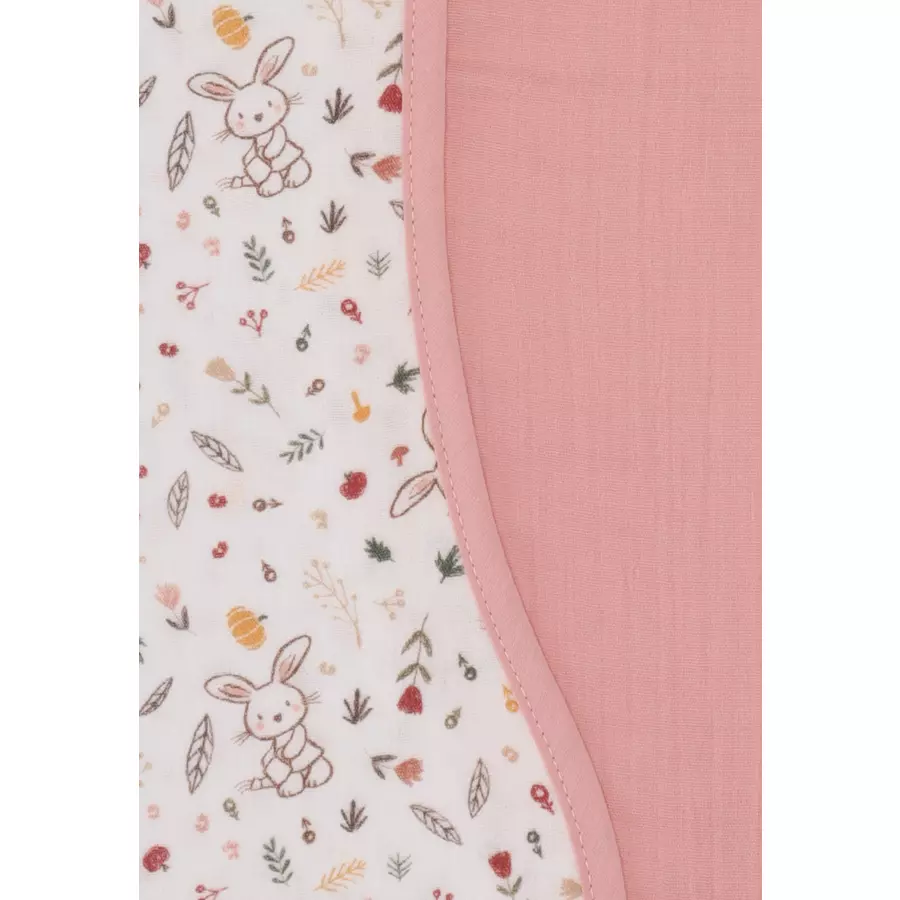 Sterntaler Spucktuch Doppelpack Hase rosa