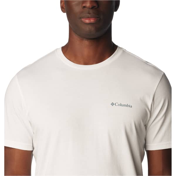 T-shirt COLUMBIA RAPID RIDGE BACK GRAPHIC TEE II WHITE/ROCKY ROAD