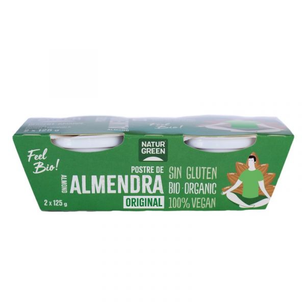 Naturgreen Sobremesa de Amêndoa 2x125g