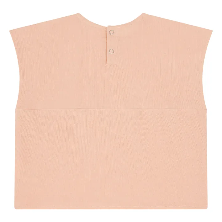 Hundred Pieces Top en Gaze Coton Bio | Rose